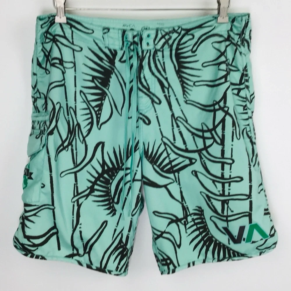 RVCA mens board shorts 34 waist